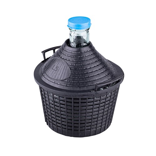 Balon do wina Browin 5 L w koszu plastikowym