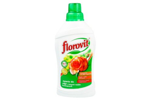Nawóz wieloskładnikowy Florovit do róż płyn 1 kg 1 l
