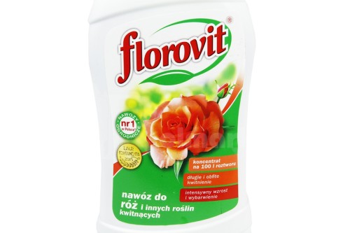 Nawóz wieloskładnikowy Florovit do róż płyn 1 kg 1 l