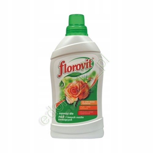 Nawóz wieloskładnikowy Florovit do róż płyn 1 kg 1 l