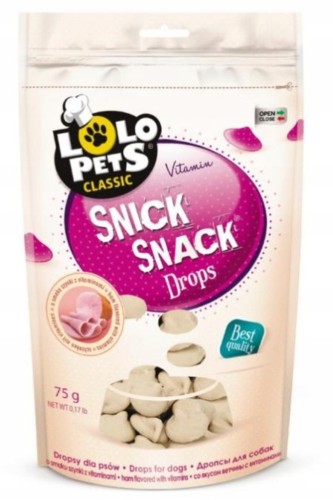 Ciasteczka Lolo Pets Classic o smaku szynki z witaminami 75 g
