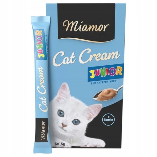 MIAMOR JUNIOR CREAM Pasta dla Kociąt Tauryna 90g