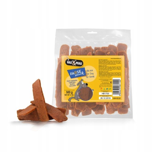 Paski z jagnięciny Hau&Miau HM-8110 500g
