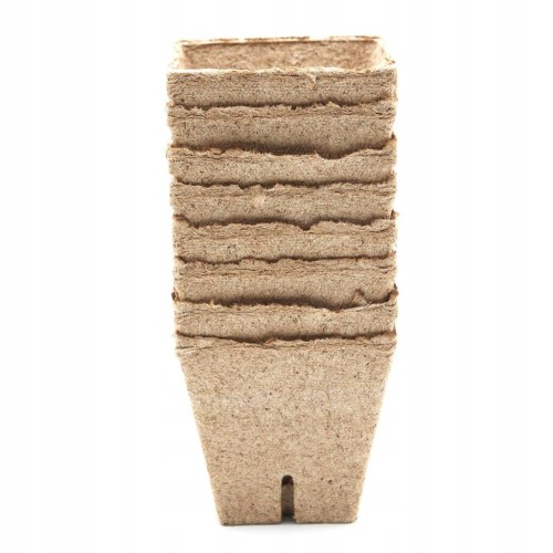 Doniczki torfowe Jiffy 8x8 cm 8szt. Vilmorin