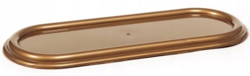 Zniczówka owalna 400 mm - złoty metalik - Lamela