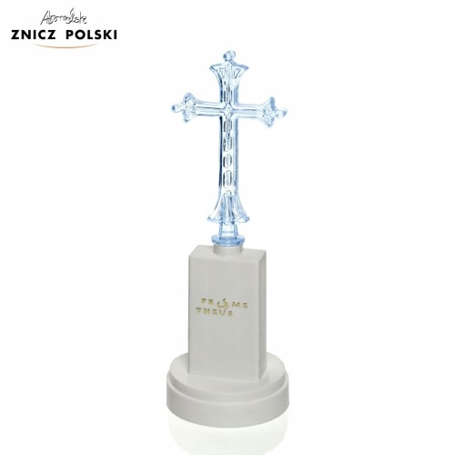 ZNICZ WKŁAD LED PROMETEUSZ KRZYŻ BIAŁY 17,5 cm