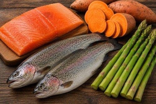 LEŚNA POLANA Karma dla psa małych ras Łosoś z Batatami 6 kg Bezzbożowa