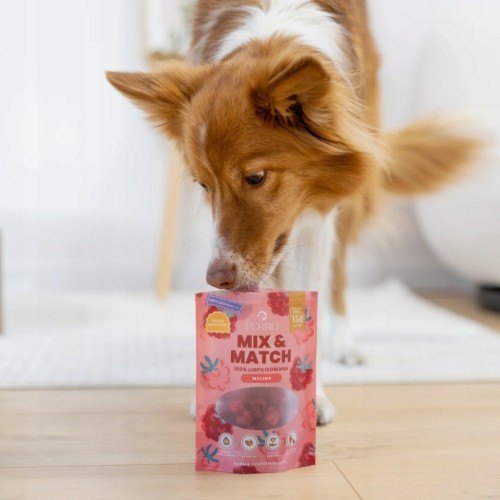 Przysmaki liofilizowane Malina 15g Perro MIX & MATCH