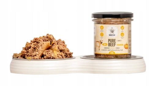 DOGSTAR mokra karma dla psa Pure Beef pełnoporcjowa wołowina 300g