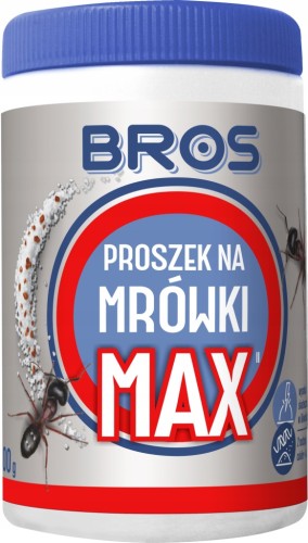 BROS Proszek na mrówki MAX, dwa rodzaje przynęty, 100 g