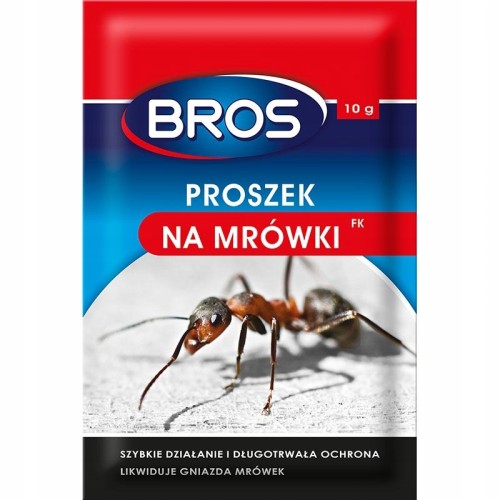 Proszek przeciwko mrówkom Bros 10 x 10g