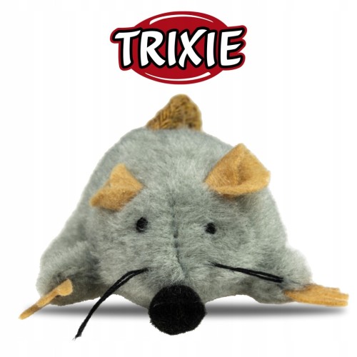 Trixie zabawka mysz pluszowa z kocimiętką 7 cm
